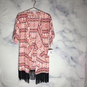 NWT Lularoe Monroe Open Front Kimono